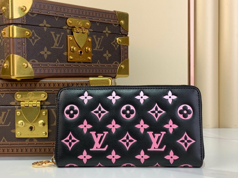 Wholesale AAA Louis Vuitton Horizontal Monogram Zippy Wallet for Sale