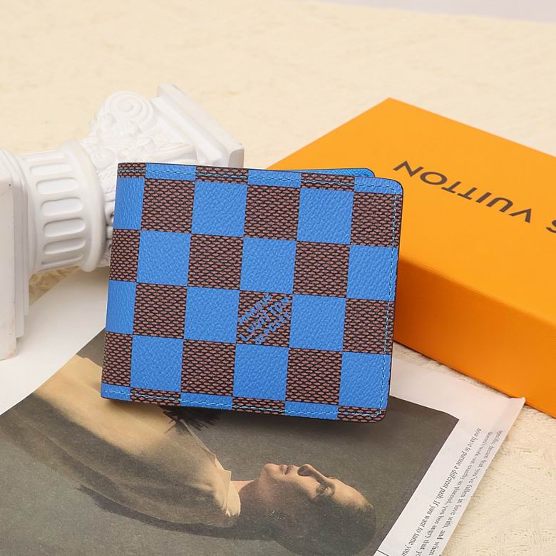 Wholesale Cheap AAA Louis Vuitton Brazza Damier Wallets for Sale