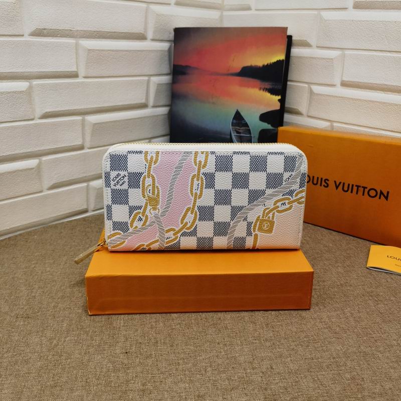 Wholesale Cheap LOUIS VUITTON Damier azur Zippy Wallet for Sale
