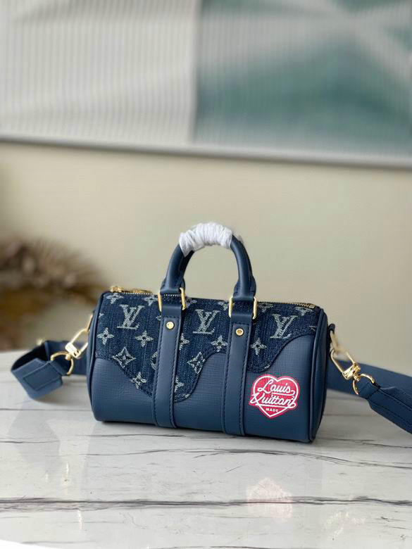 Wholesale Cheap Lv Denim Leather Bags for Sale