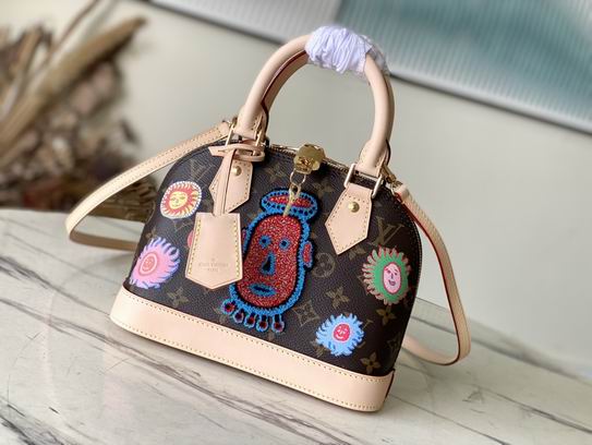 Wholesale Cheap Louis Vuitton Alma Monogram Leather bags for Sale