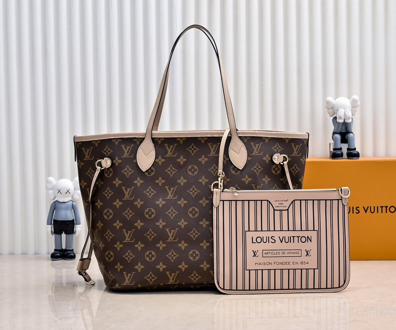 Wholesale AAA Quality Louis Vuitton Women's Neverfull MM Monogram Canvas Replica Designer Handbags for Sale