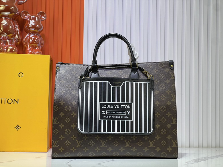 Wholesale High Quality AAA Louis Vuitton Women's OnTheGo BB Monogram Canvas Leather Tote Shoulder Bags for Sale