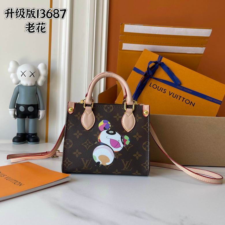Wholesale High Quality AAA Louis Vuitton Women's OnTheGo Monogram Canvas Replica Designer Tote Shoulder Bags for Sale