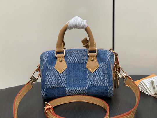 Wholesale High Quality AAA Louis Vuitton Speedy 16 Denim Bandoulière Damier Tote Shoulder Bags for Sale