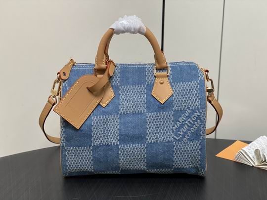 Wholesale High Quality AAA Louis Vuitton Speedy 25 Bandoulière Denim Damier Tote Shoulder Bags for Sale