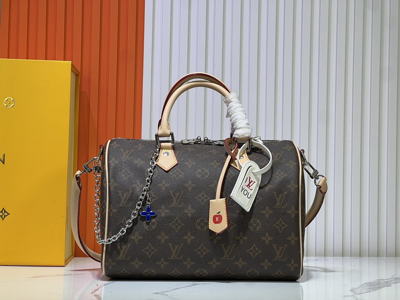 Wholesale High Quality AAA Louis Vuitton Speedy Soft 30 Crafty Monogram Tote Shoulder Bags for Sale