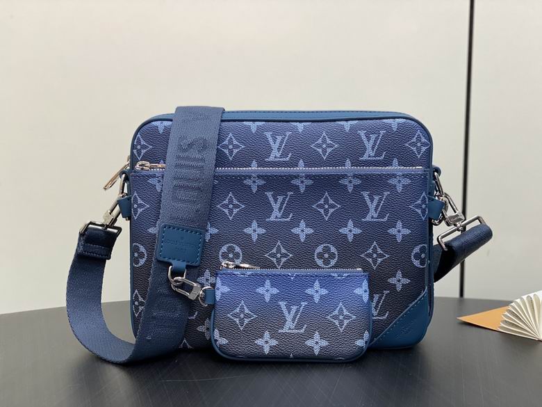Wholesale AAA Quality Louis Vuitton Trio Messenger Monogram Leather bags for Sale