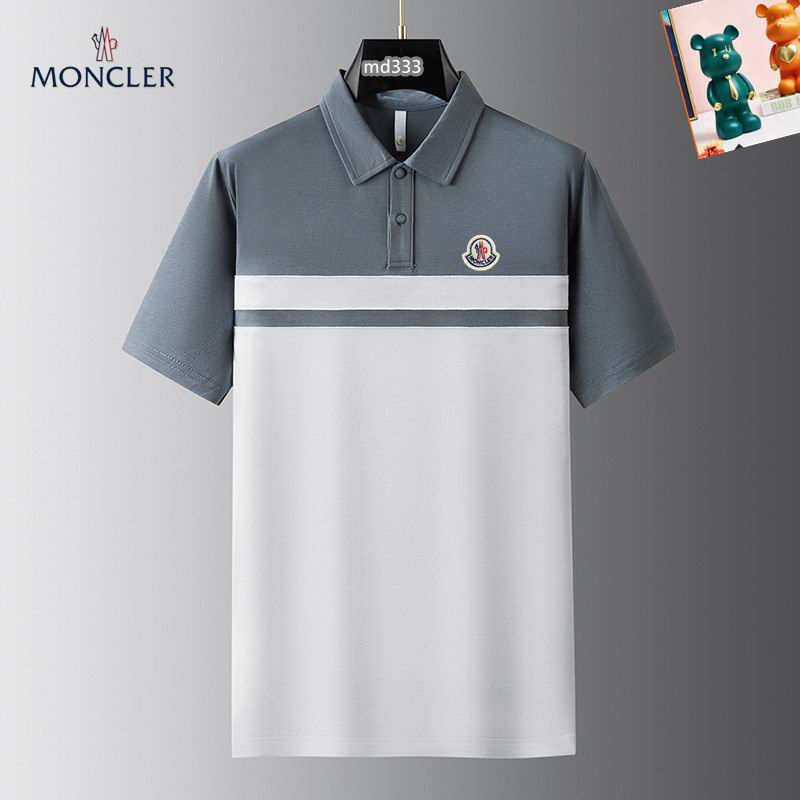 Wholesale High-quality M.oncler Short Sleeve Lapel Designer T Shirts for sale
