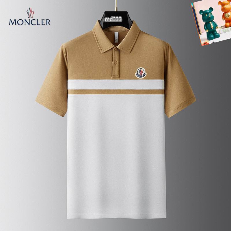 Wholesale High-quality M.oncler Short Sleeve Lapel Designer T Shirts for sale