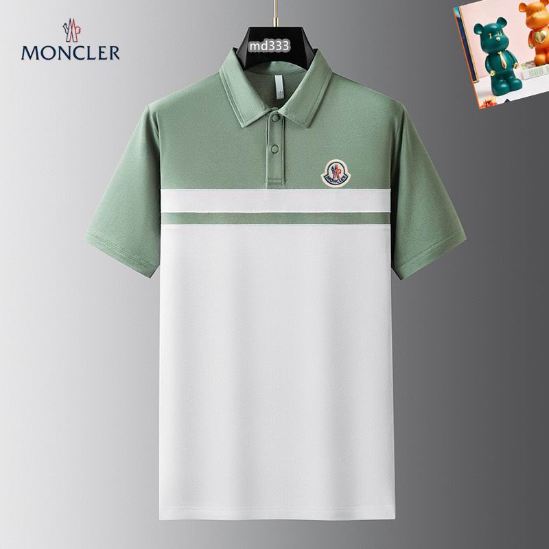 Wholesale High-quality M.oncler Short Sleeve Lapel Designer T Shirts for sale