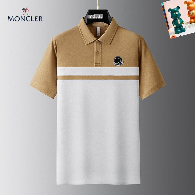 Wholesale High-quality M.oncler Short Sleeve Lapel Designer T Shirts for sale
