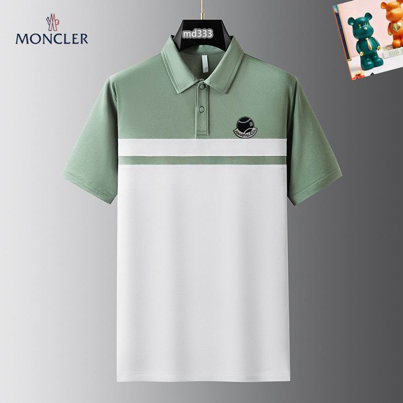 Wholesale High-quality M.oncler Short Sleeve Lapel Designer T Shirts for sale