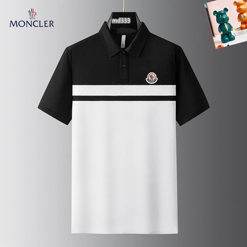Wholesale High-quality M.oncler Short Sleeve Lapel Designer T Shirts for sale