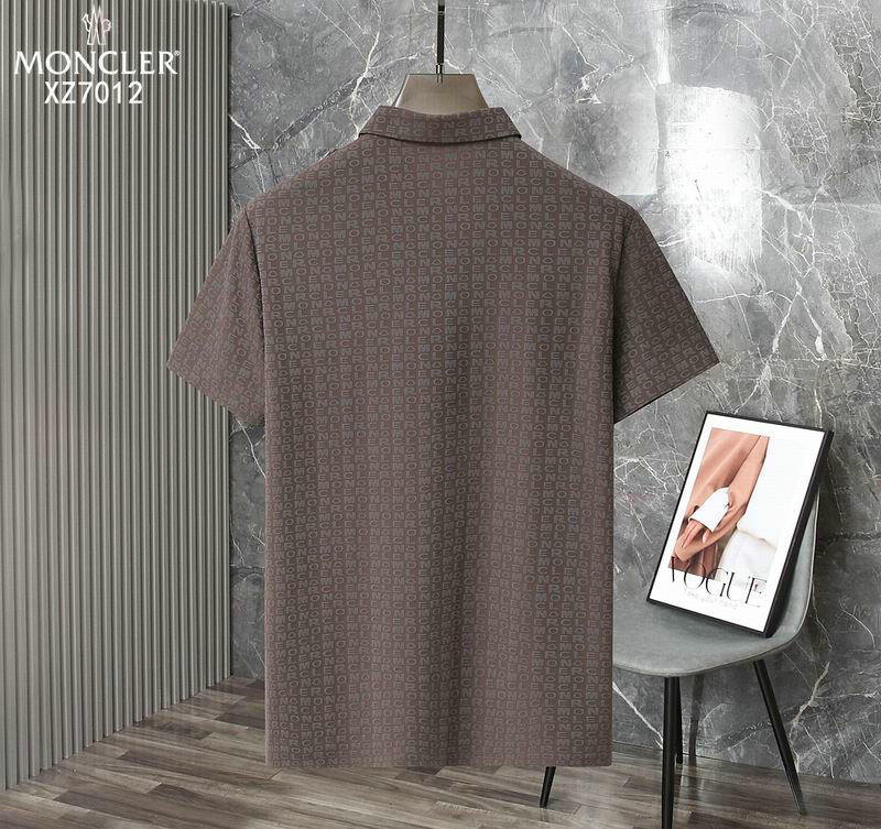 Wholesale Cheap High quality M oncler Short Sleeve Lapel Mens T Shirts for Sale