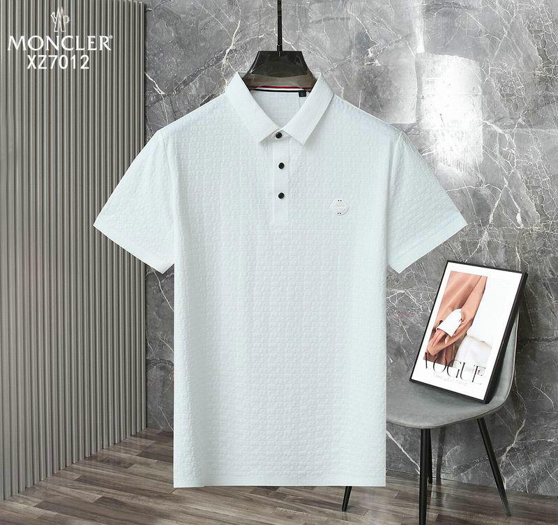 Wholesale Cheap High quality M oncler Short Sleeve Lapel Mens T Shirts for Sale