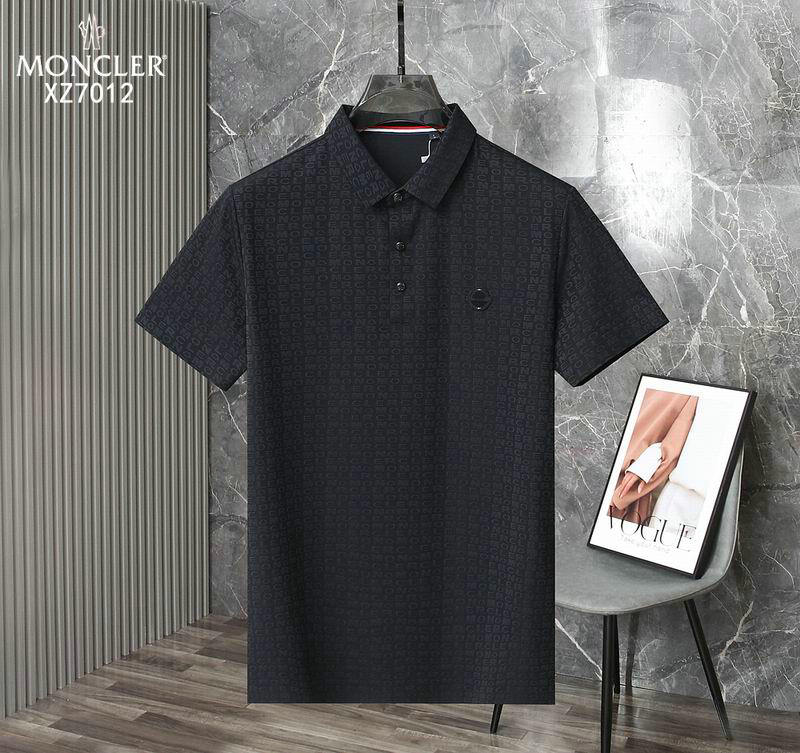 Wholesale Cheap High quality M oncler Short Sleeve Lapel Mens T Shirts for Sale