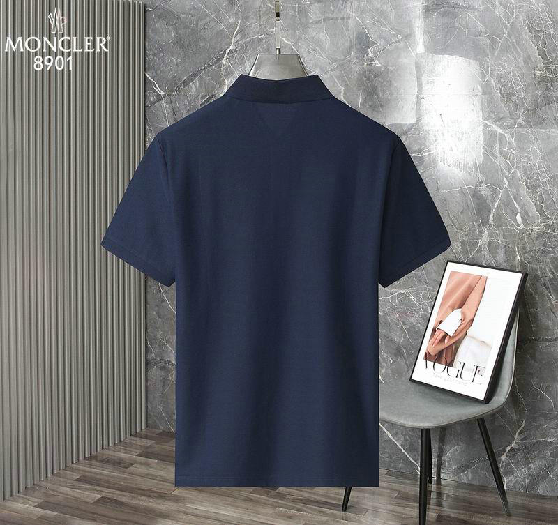 Wholesale Cheap High quality M oncler Short Sleeve Lapel Mens T Shirts for Sale