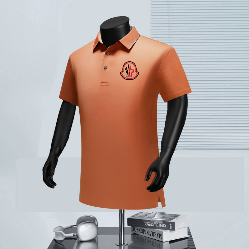 Wholesale High-quality Fashion M.oncler Short Sleeve Lapel Designer T Shirts for sale