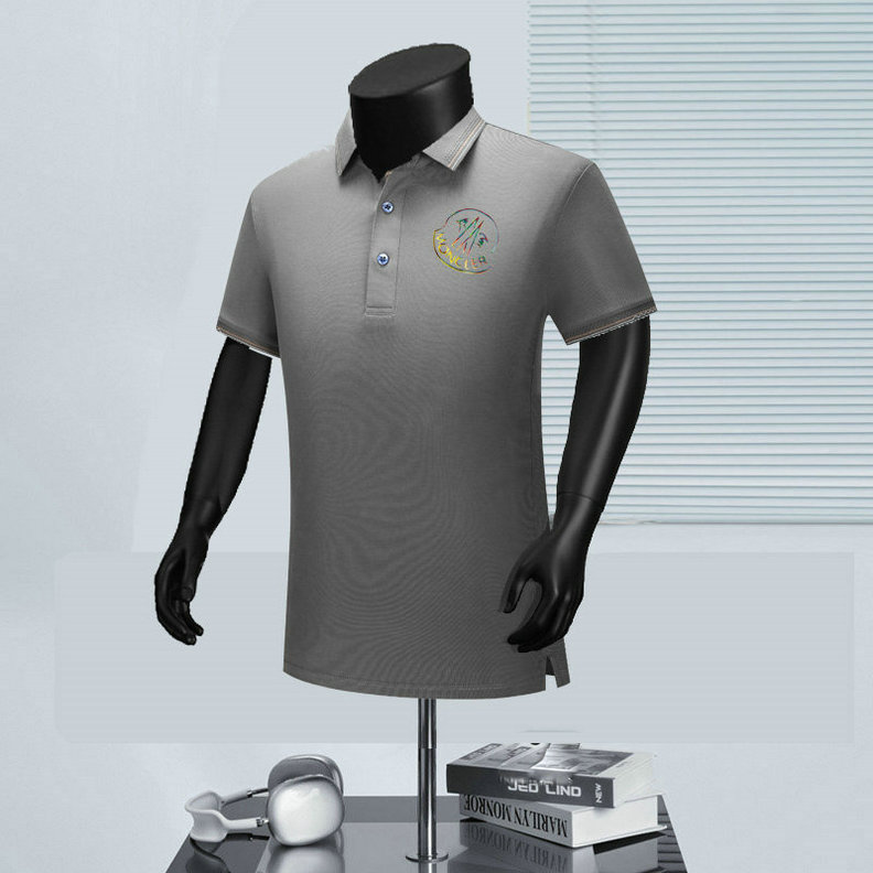 Wholesale High-quality Fashion M.oncler Short Sleeve Lapel Designer T Shirts for sale