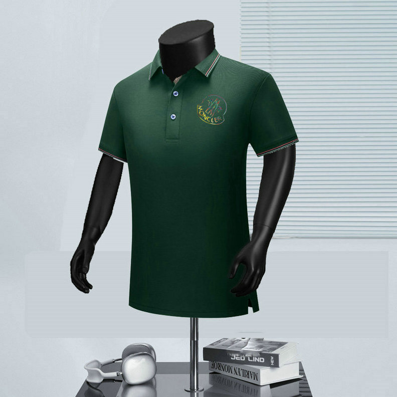 Wholesale High-quality Fashion M.oncler Short Sleeve Lapel Designer T Shirts for sale