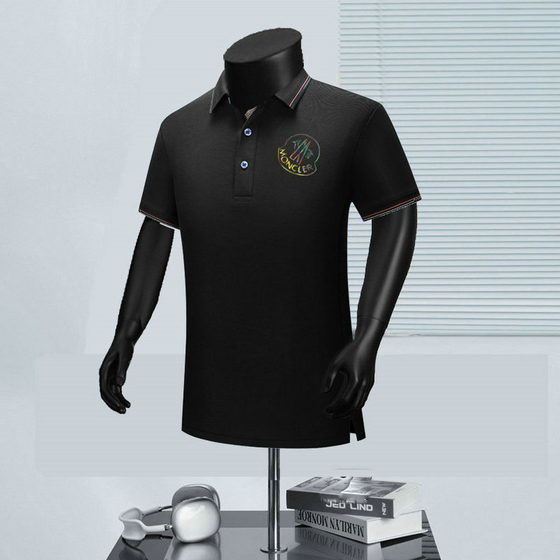Wholesale High-quality Fashion M.oncler Short Sleeve Lapel Designer T Shirts for sale