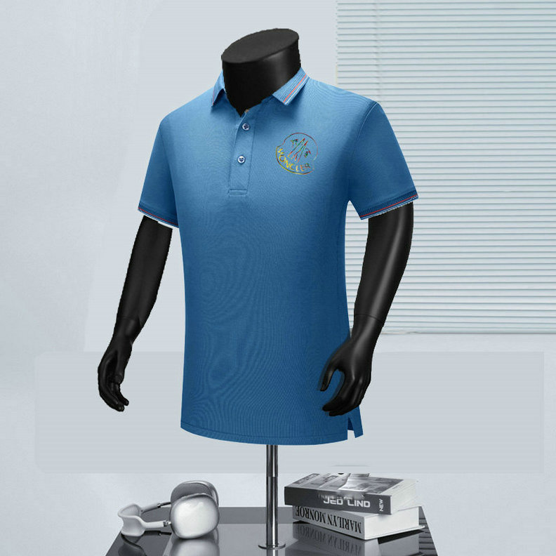 Wholesale High-quality Fashion M.oncler Short Sleeve Lapel Designer T Shirts for sale