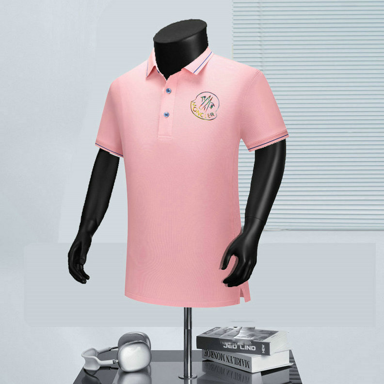 Wholesale High-quality Fashion M.oncler Short Sleeve Lapel Designer T Shirts for sale