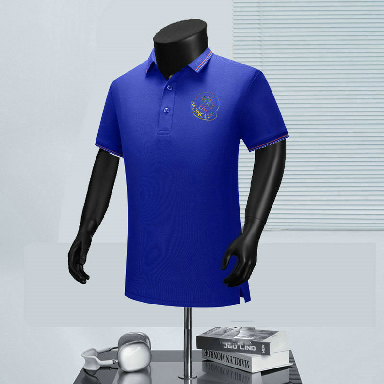 Wholesale High-quality Fashion M.oncler Short Sleeve Lapel Designer T Shirts for sale