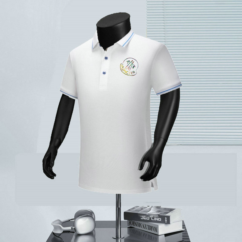 Wholesale High-quality Fashion M.oncler Short Sleeve Lapel Designer T Shirts for sale