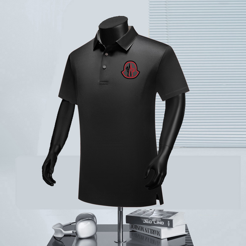Wholesale High-quality Fashion M.oncler Short Sleeve Lapel Designer T Shirts for sale