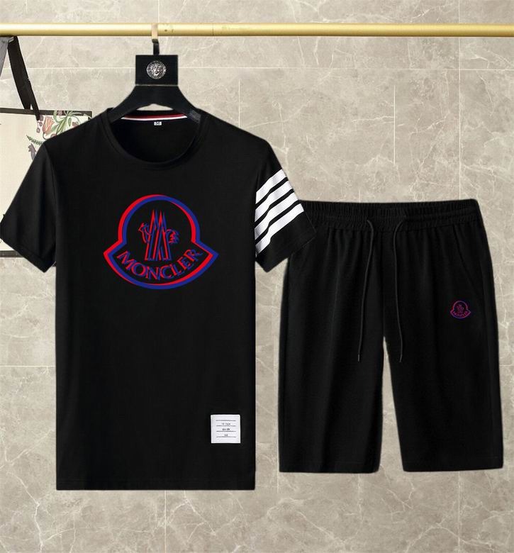 Wholesale Cheap M.oncler Short Sleeve Replica Tracksuits for Sale