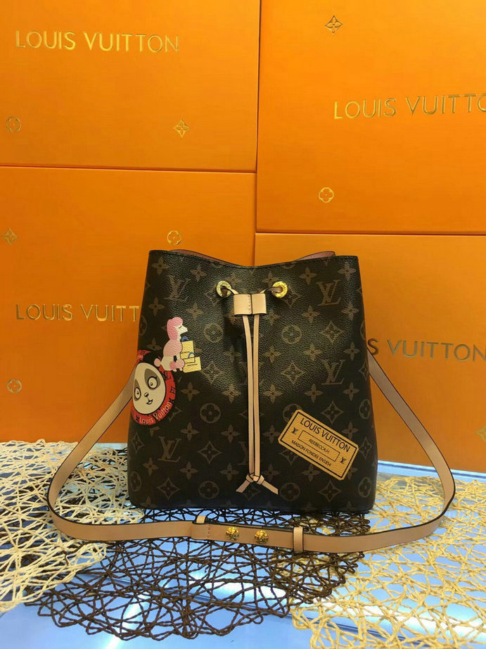 Wholesale Cheap Louis Vuitton NeoNoe Monogram Canvas Handbags for sale