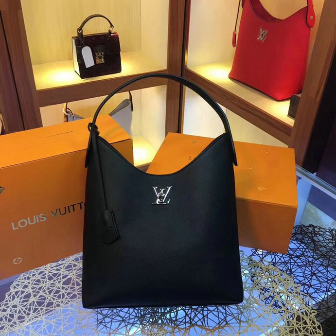 Wholesale Cheap Louis Vuitton Lockme Hobo Leather Bags for sale