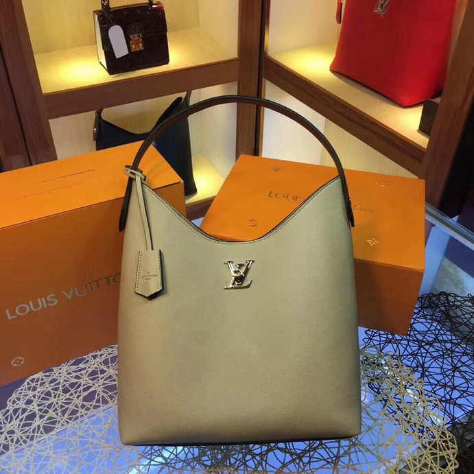 Wholesale Cheap Louis Vuitton Lockme Hobo Leather Bags for sale