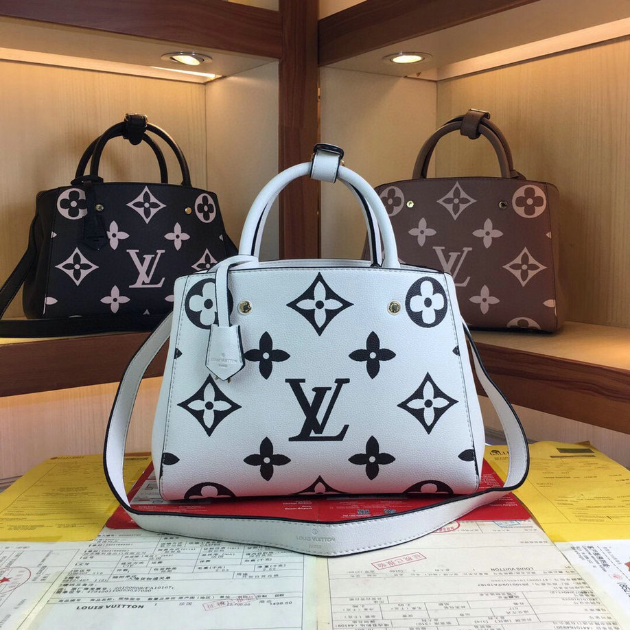 Wholesale Cheap Louis Vuitton Montaigne MM Monogram Canvas bags for sale