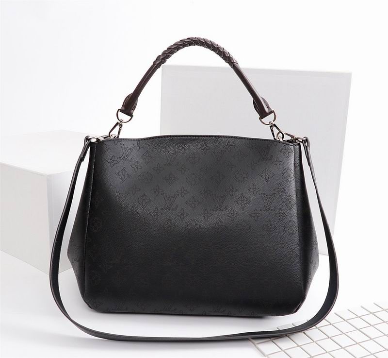 Wholesale Cheap Louis Vuitton Babylone PM Mahina Leather Handbags for sale
