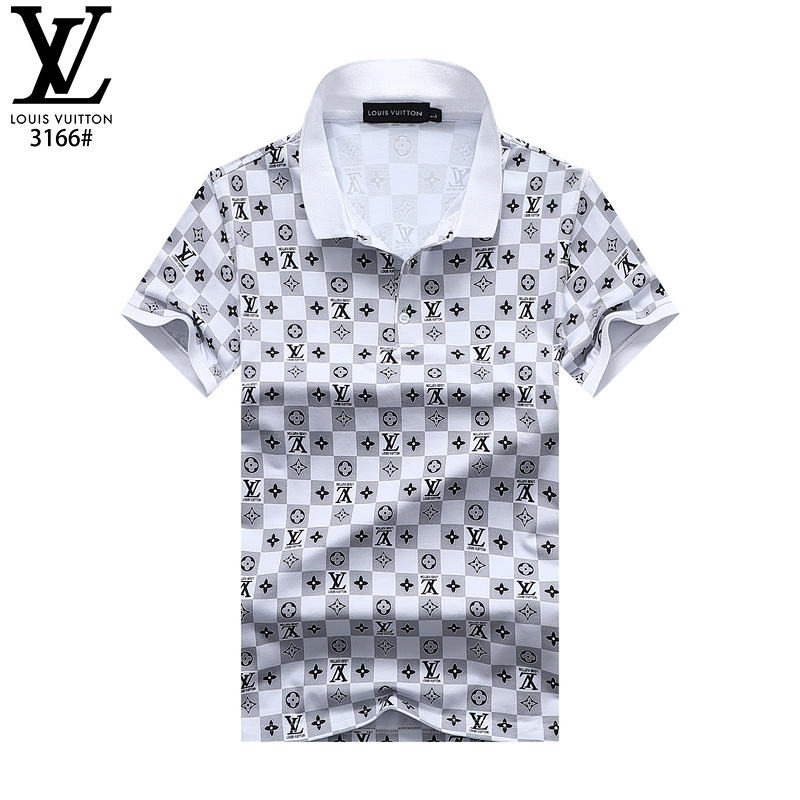 Wholesale Cheap Lv Short Sleeve polo T Shirts for Sale