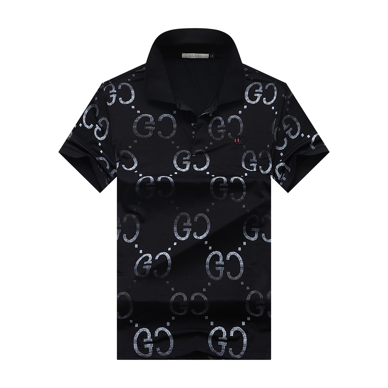 Wholesale Cheap G ucci Short Sleeve polo T Shirts for Sale