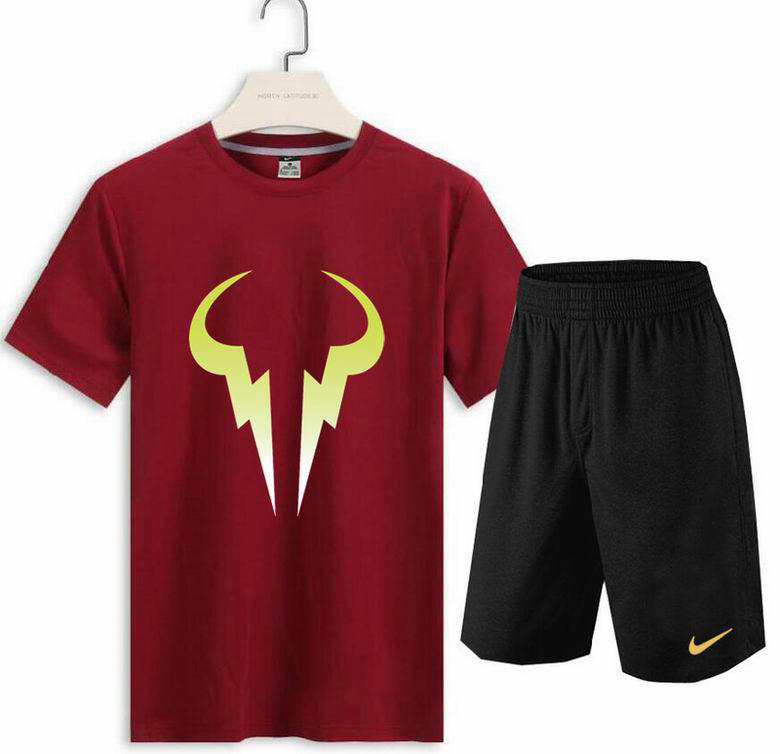 Wholesale Cheap N ike Mens Short Sleeve Tracksuits for Sale