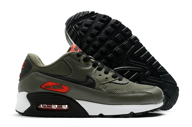 Nike Air Max 90 Medium Olive Black Team Orange