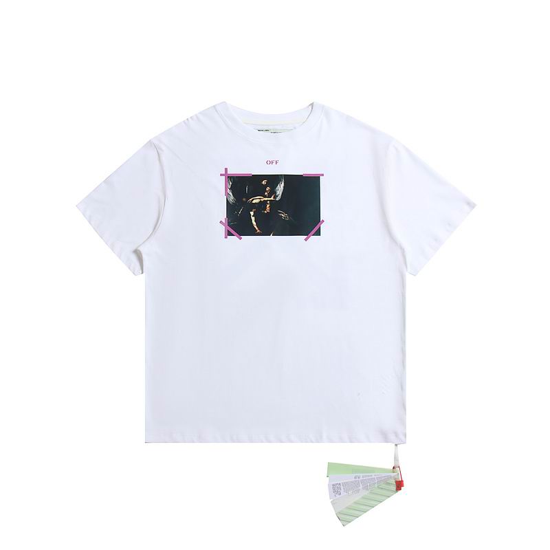 Wholesale Cheap Off White Short Sleeve Replica Designer T Shirts for Sale