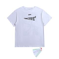 Wholesale Cheap Off White Short Sleeve Replica Designer T Shirts for Sale