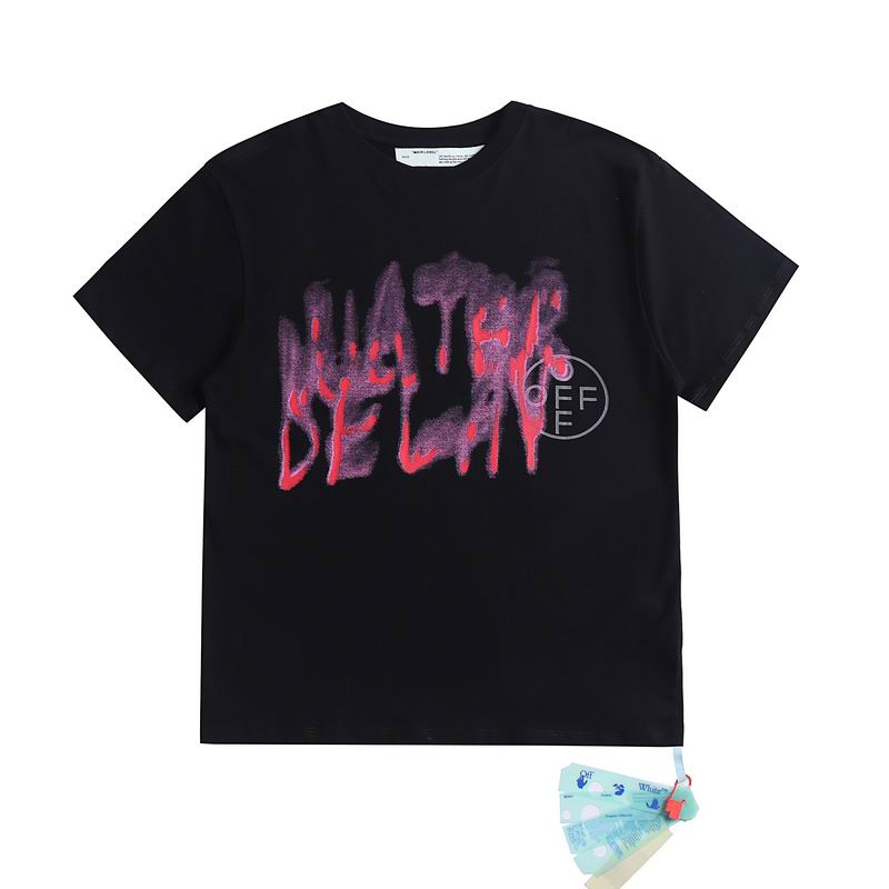 Wholesale Cheap Off White Short Sleeve Replica Designer T Shirts for Sale