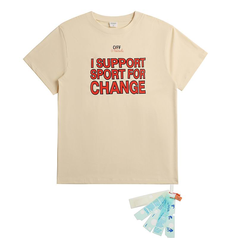 Wholesale Cheap Off White Short Sleeve Replica Designer T Shirts for Sale