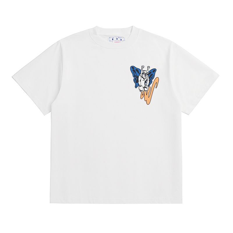 Wholesale Cheap Off White Short Sleeve Replica Designer T Shirts for Sale