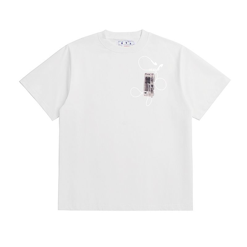 Wholesale Cheap Off White Short Sleeve Replica Designer T Shirts for Sale