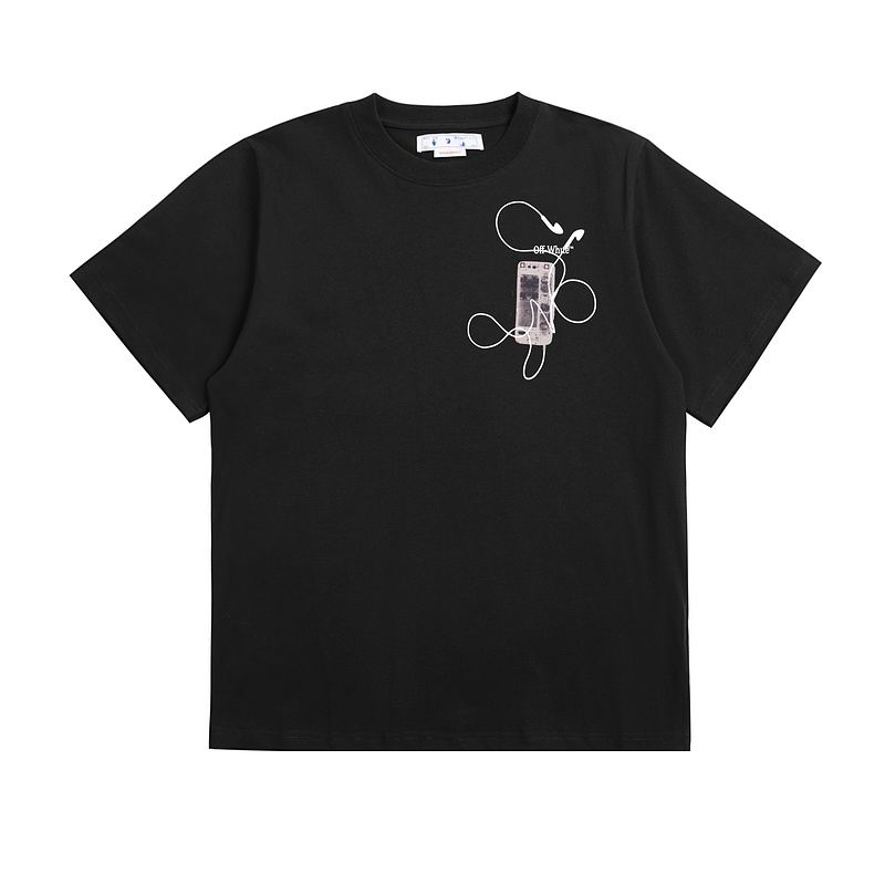 Wholesale Cheap Off White Short Sleeve Replica Designer T Shirts for Sale