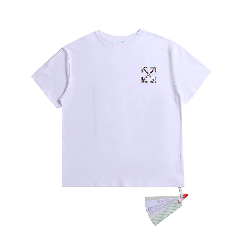 Wholesale Cheap Off White Short Sleeve Replica Designer T Shirts for Sale