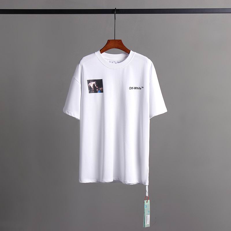 Wholesale Cheap Off White Short Sleeve Replica Designer T Shirts for Sale